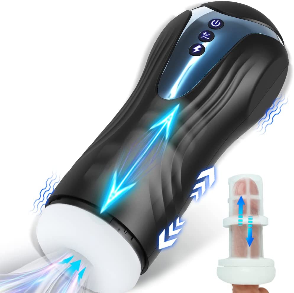 Automatic Thrusting Male Masturbator Sex Toy, MXUXEN Pocket Pussy with Mxuxen Automatic Thrusting Male Masturbator Sex Toy, MXUXEN Pocket Pussy with Mxuxen
